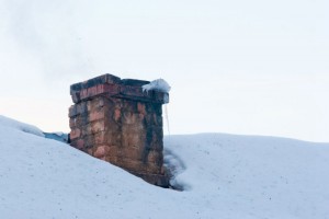 Frozen Chimney Winter Image - Elkton MD - Ace Chimney Sweeps