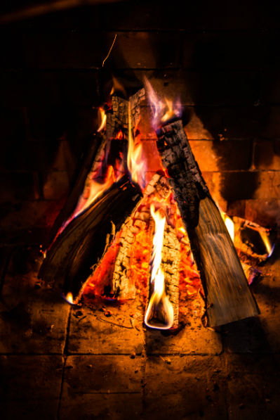 Open Fire Image - Elkton MD - Ace Chimney Sweeps
