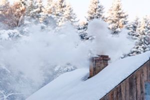 Winter Snowy Chimneys - Elkton MD - Ace Chimney Sweeps