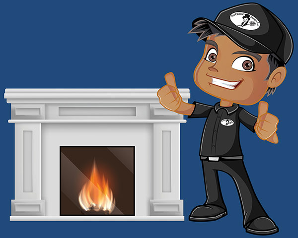 Ace-Chimney-Technician-Fireplace