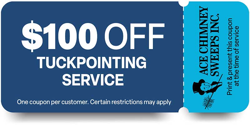 $100 OFF Tuckpointing Service $100 OFF Tuckpointing Service