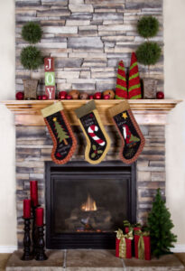 Christmas Fireplace - Elkton MD - Ace Chimney Sweeps